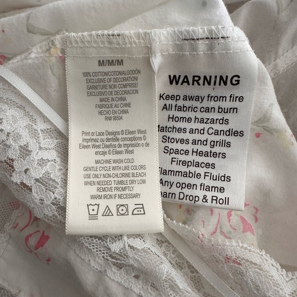 Eileen West pajama jacket Size L - Picture 5 of 6